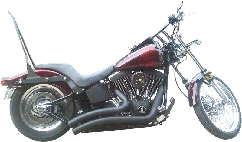 bike w/ real fire flames w/ skull